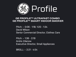 B-Roll of GE Profile's Must-See Products at CES 2024