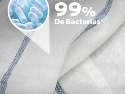 The GE® 4.5 cu. ft. Capacity Washer with Spanish-Language Panel helps eliminate 99% of bacteria The GE® 4.5 cu. ft. Capacity Washer with Spanish-Language Panel helps eliminate 99% of bacteria