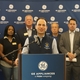 Mayor Craig Greenberg speaks during Ge Appliances laundry announcement 