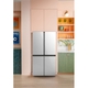 CAFÉ ENERGY STAR 28.3 Cu. Ft. Smart Quad-Door Refrigerator in Platinum Glass with Dual-Dispense AutoFill Pitcher
