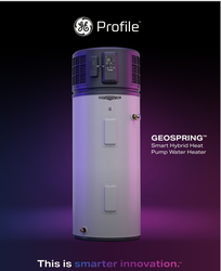GE Profile™ GeoSpring™ Smart Hybrid Heat Pump Water Heater