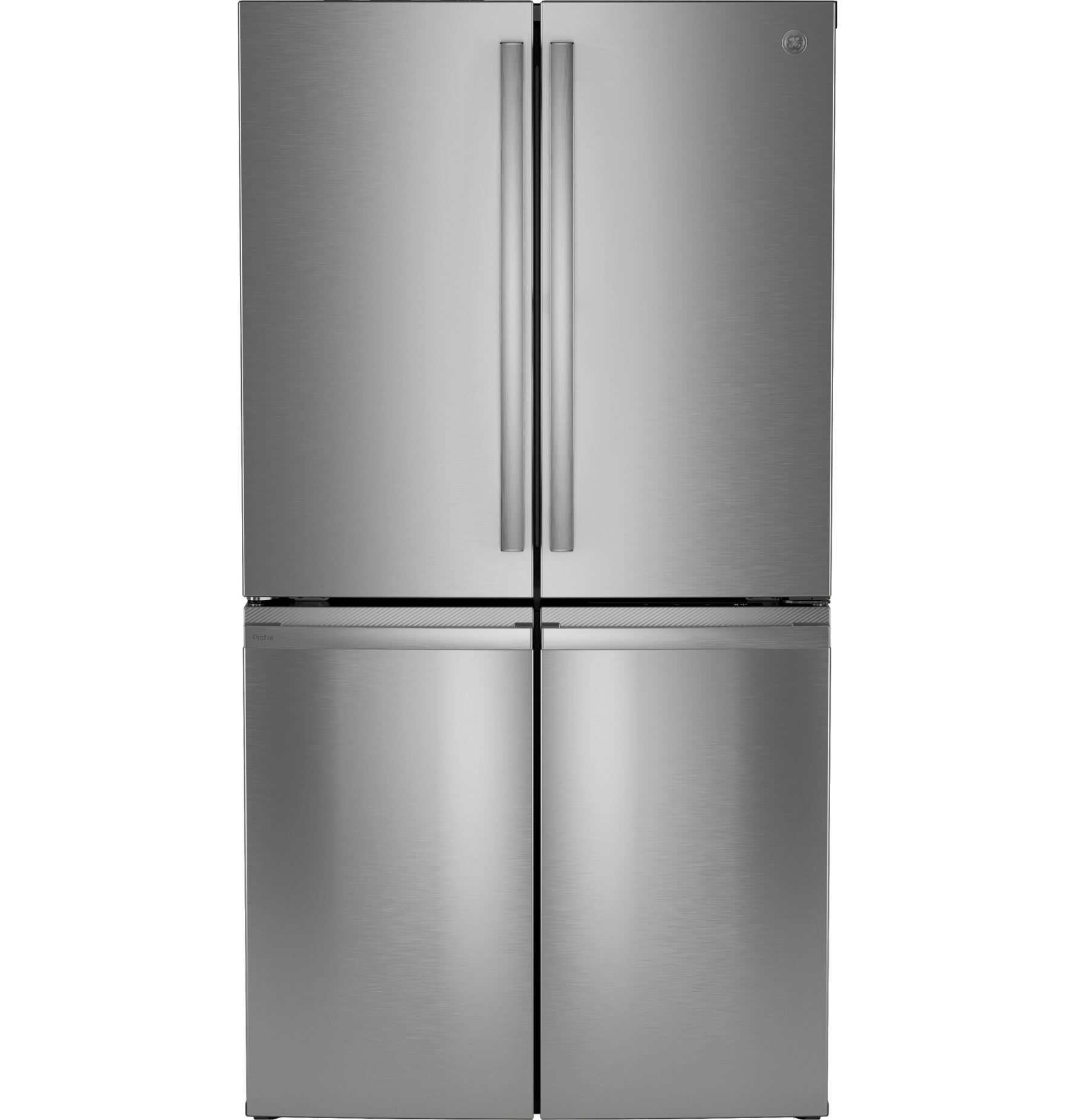 GE Profile 28 Cu. Ft. Smart Fingerprint Resistant Quad-Door Refrigerator with Dual-Dispense AutoFill Pitcher Product Image