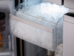 GE Profile Quad-Door Refrigerator with Dual-Dispense AutoFill Pitcher Holds Up To 12.5 Pounds of Filtered Ice 