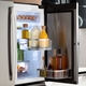 GE Profile 28 Cu. Ft. Smart Fingerprint Resistant Quad-Door Refrigerator with Dual-Dispense AutoFill Pitcher Door in Door