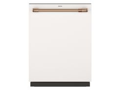 CAFÉ CustomFit Stainless Steel Interior Smart Dishwasher with Sanitize and Ultra Wash _ Dual Convection Ultra Dry Matte White