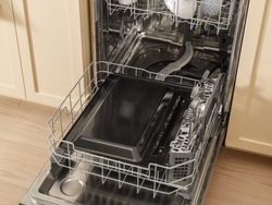 EasyWash tray will fit in any GE Appliances dishwasher