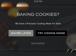 Cookcam AI In-Oven Camera Capabilities on Select GE Profile Wall Ovens - Cookies Mode