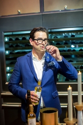 Sommelier Erik Segelbaum, wine director for Monogram