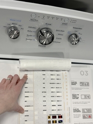 GE Appliances Tactile Access Kit Sticker Sheet