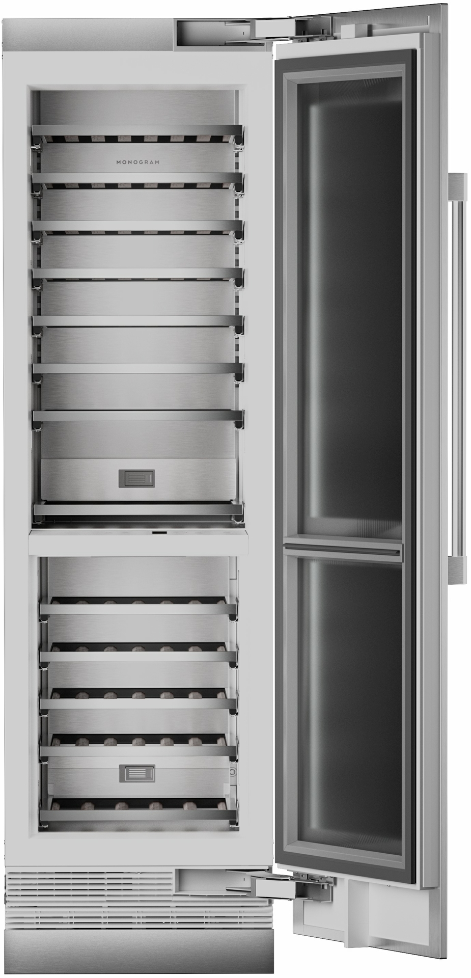 MONOGRAM 24' WINE COLUMN'S ADVANCED PROTECTIVE FEATURES COMBAT UV REACTIONS AND ENABLE PROPER CIRCULATION