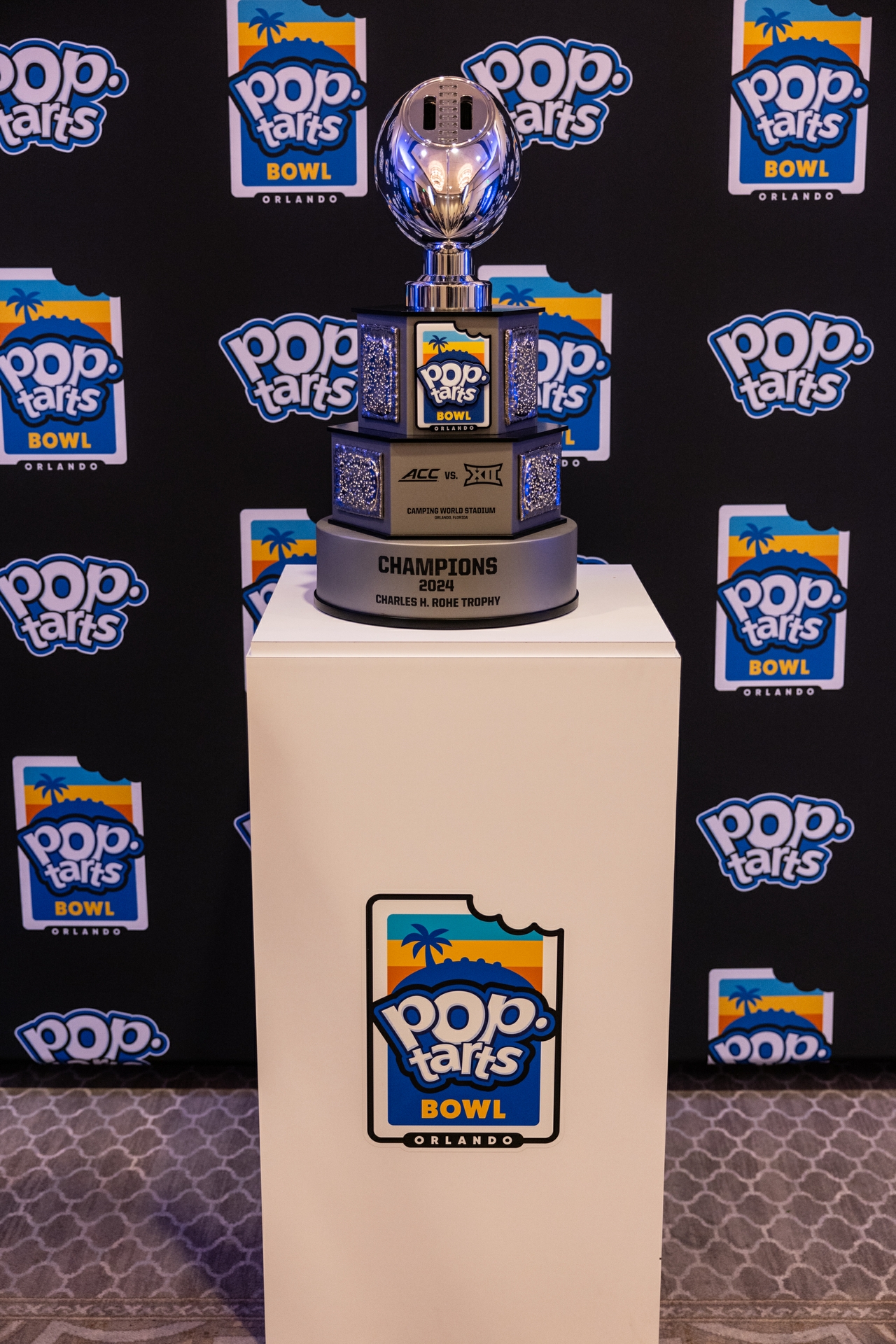 The Pop-Tarts trophy is a first-of-its-kind innovation is designed to bring fans even closer to the spirit of the game.