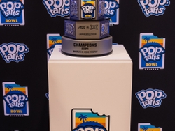 The Pop-Tarts trophy is a first-of-its-kind innovation is designed to bring fans even closer to the spirit of the game.
