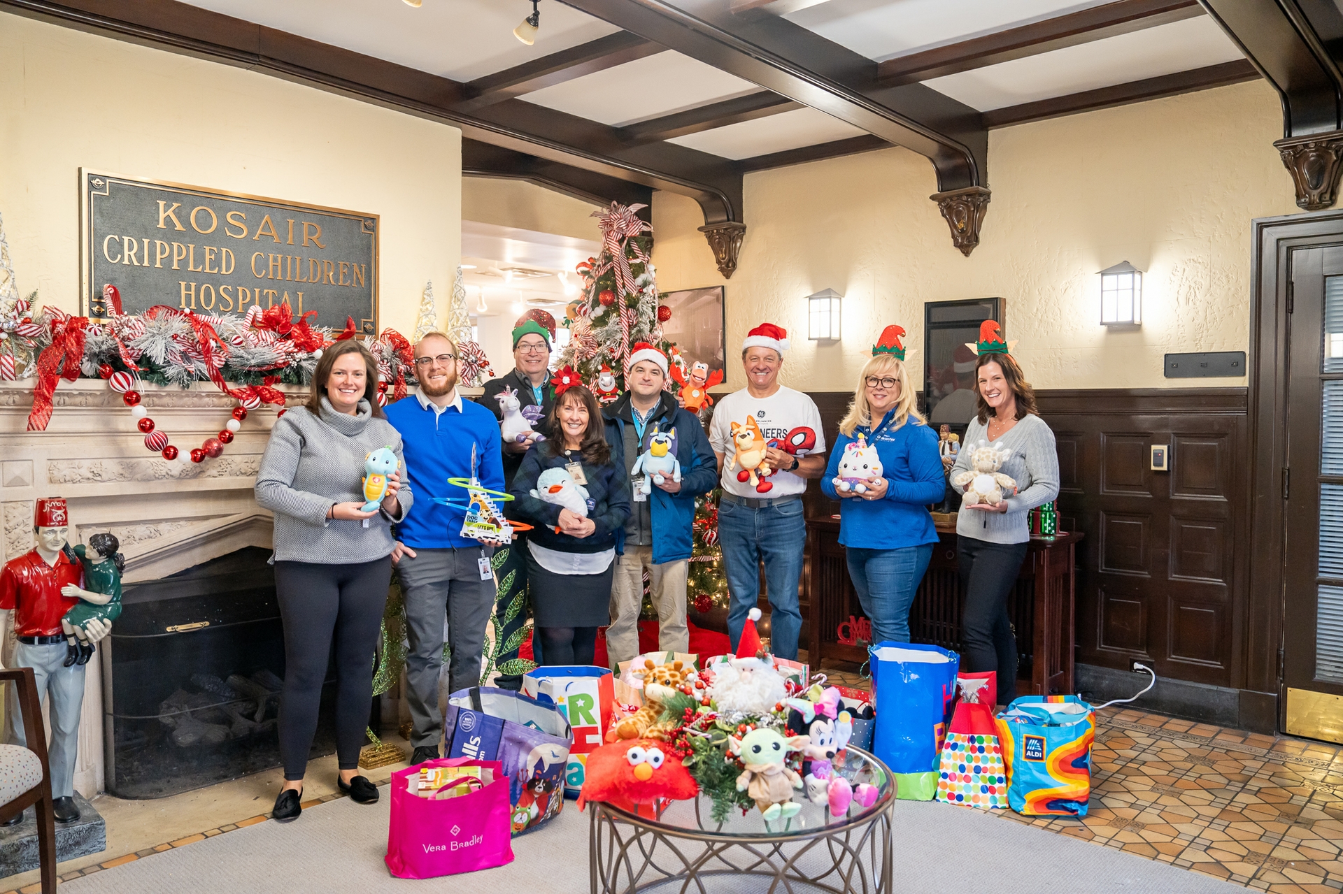 A team of passionate and innovative employees from GE Appliances dedicated their time and engineering expertise to adapt more than 100 toys for local children with disabilities.