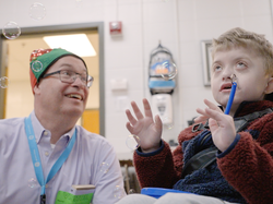 GE Appliances Elf-Gineers used their engineering expertise to reconfigure more than 100 toys to meet the unique needs of local kids.