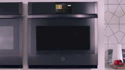 Consumers can shop directly from the LCD screen of select GE Profile CAFE and Monogram wall ovens and ranges