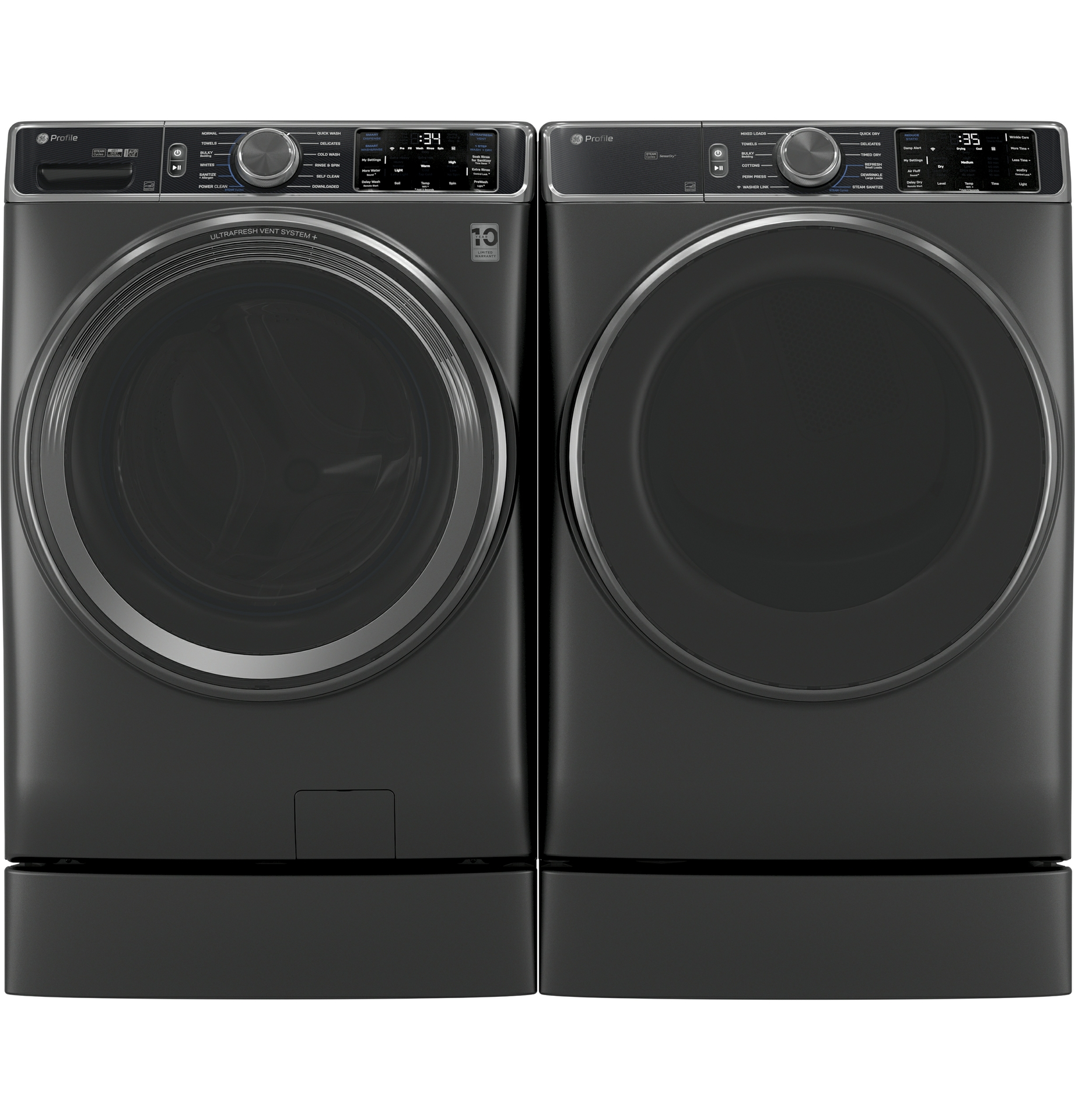 GE Profile 955 Series Front Load Carbon Graphite