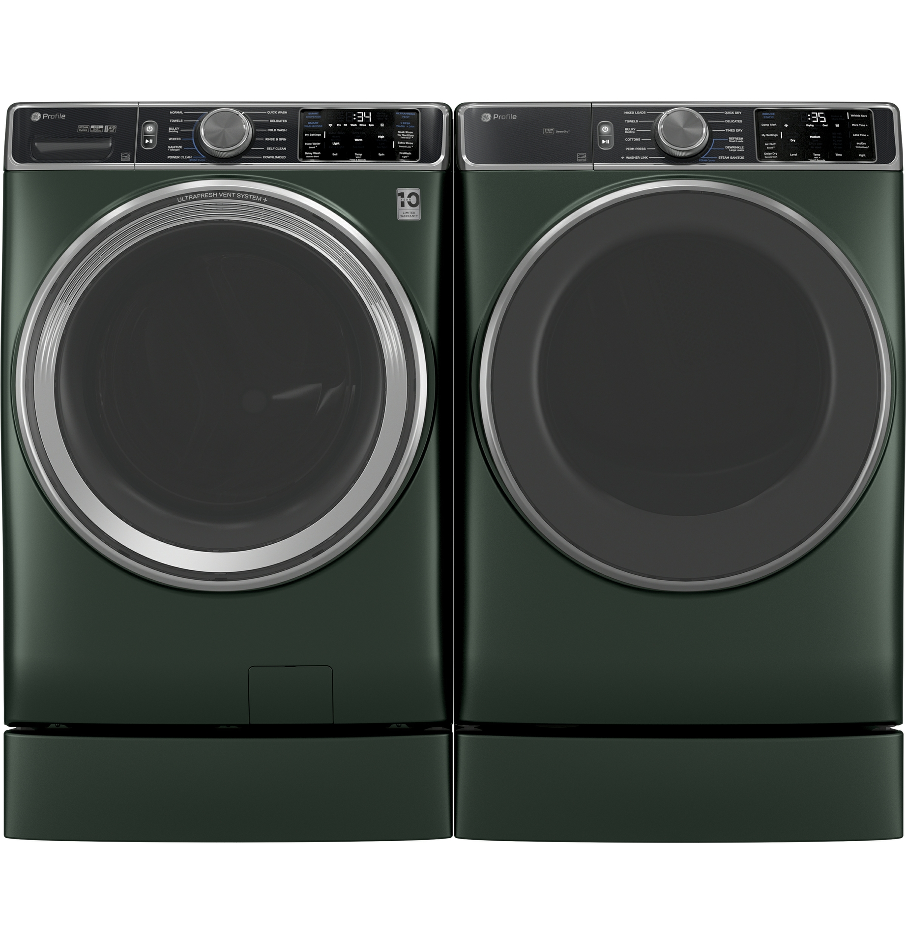 GE Profile 955 Series Front Load Jade Green