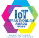 IoT Breakthrough Award Badge 2025: Smart Appliance Company of the Year 