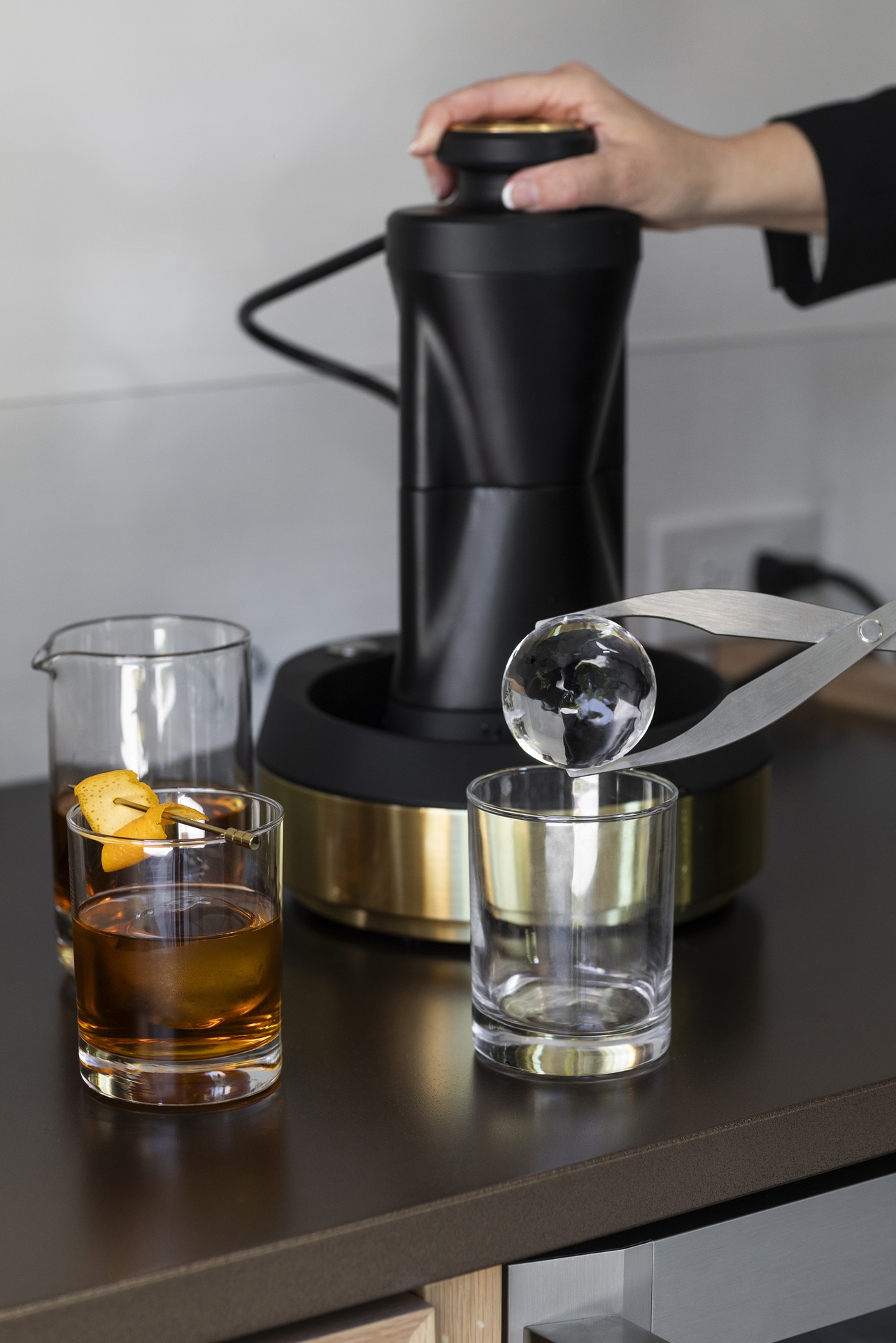 Monogram Forge Heated Ice Press Sphere Ice