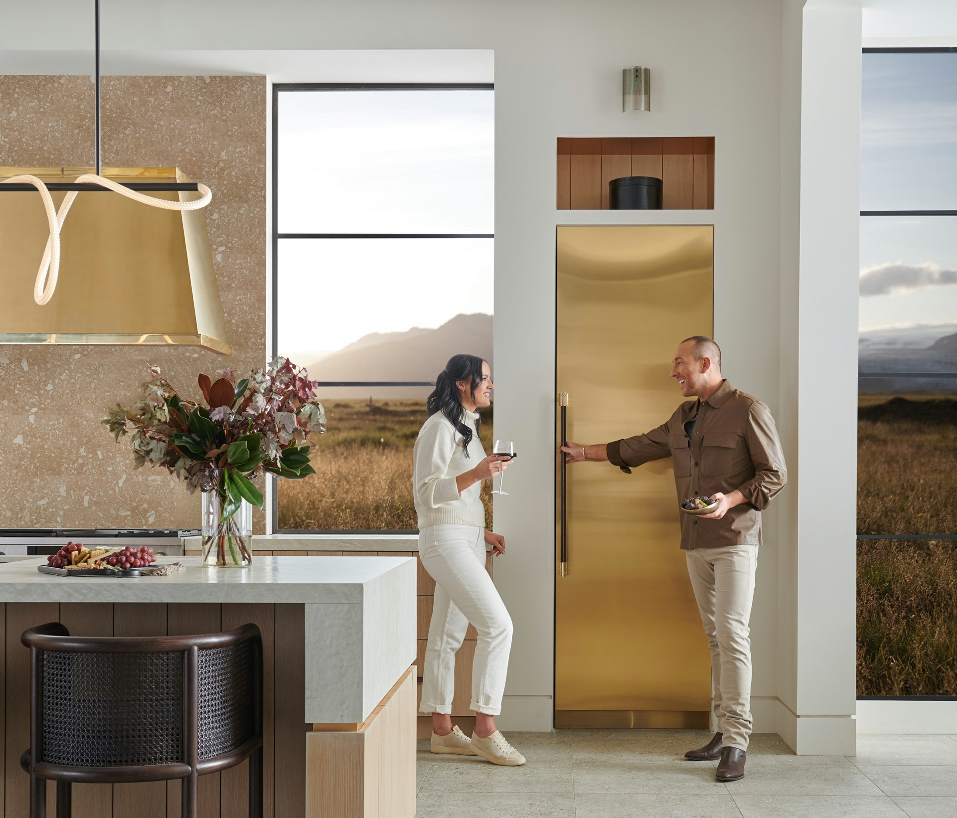 Monogram Designer Collection X Richard Anuszkiewicz in Brass | GE ...