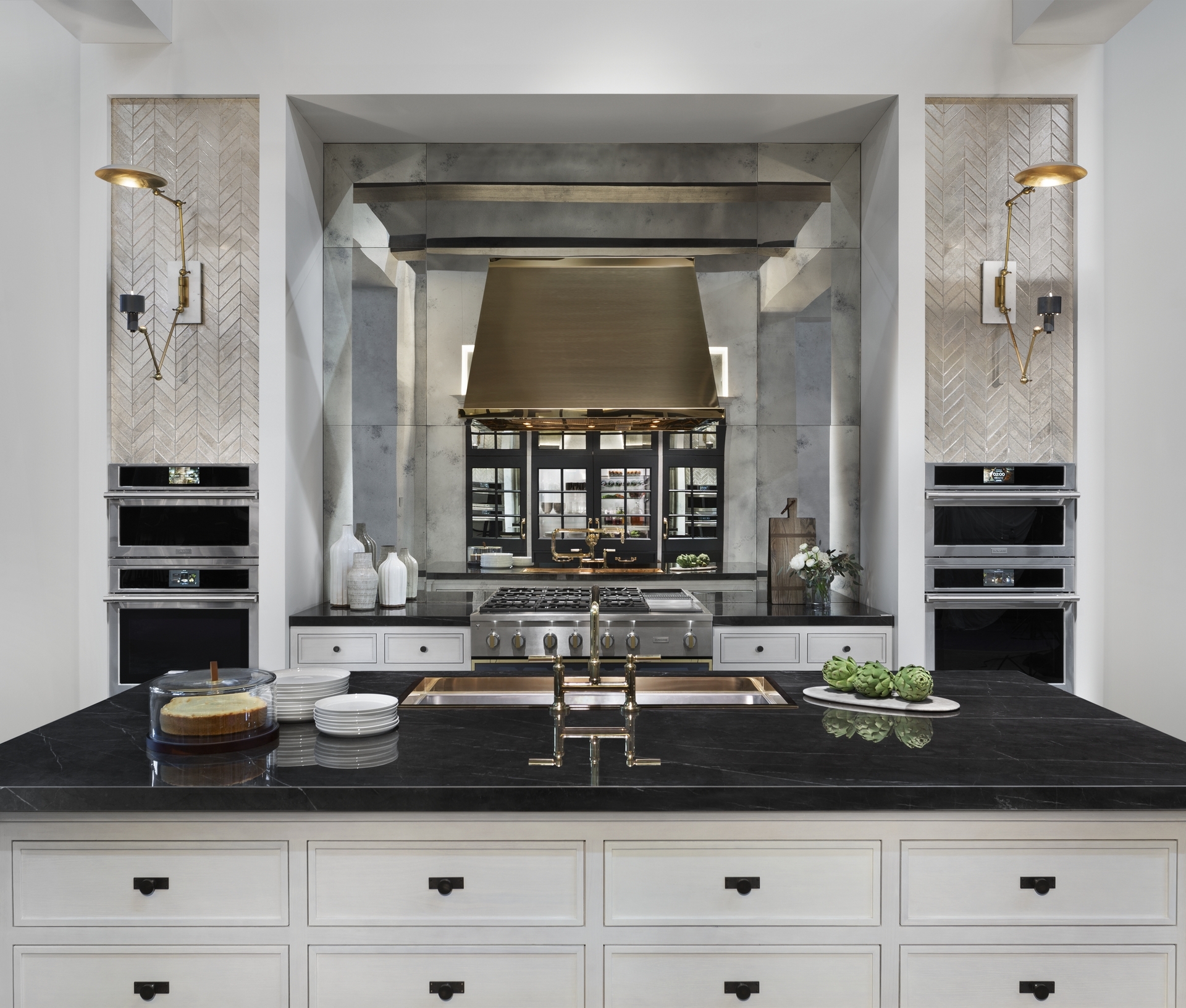 Monogram Designer Collection Brass Hood