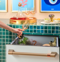 CAFÉ Smart Single Drawer Dishwasher offers ease, accessibility, and style.