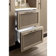 Monogram Double-Drawer Refridgerator Houses Everything From Skincare to Sparkling Water