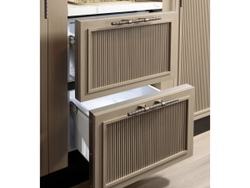 Monogram Double-Drawer Refridgerator Houses Everything From Skincare to Sparkling Water
