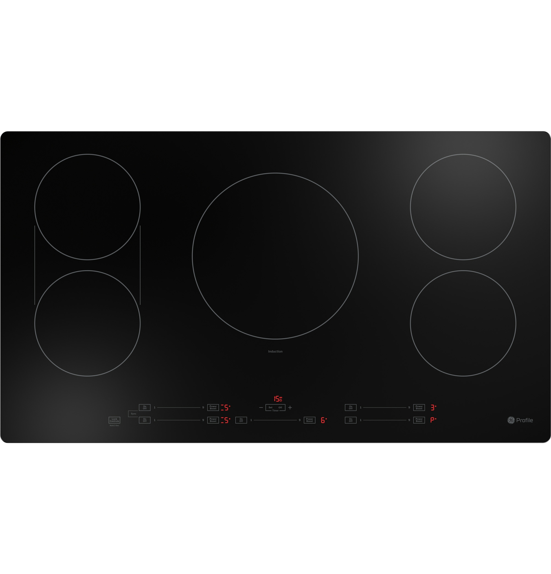 Glide Touch Controls offers effortless temperature adjustment.