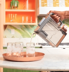 Both new counter-depth refrigerators feature an internal Dual-Dispense AutoFill Pitcher that automatically refills with chilled, filtered water. 