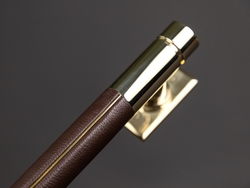 Monogram Column Handle Brass Designer Collection