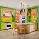 CAFÉ™ Smart Counter-Depth 4-Door French-Door Refrigerator in a fashion-forward living scenario.
