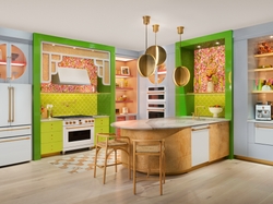 CAFÉ™ Smart Counter-Depth 4-Door French-Door Refrigerator in a fashion-forward living scenario.