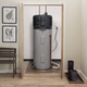 GEOSPRING Smart Hybrid Heat Pump Water Heater Allows for Flexible Installation Opportunities.