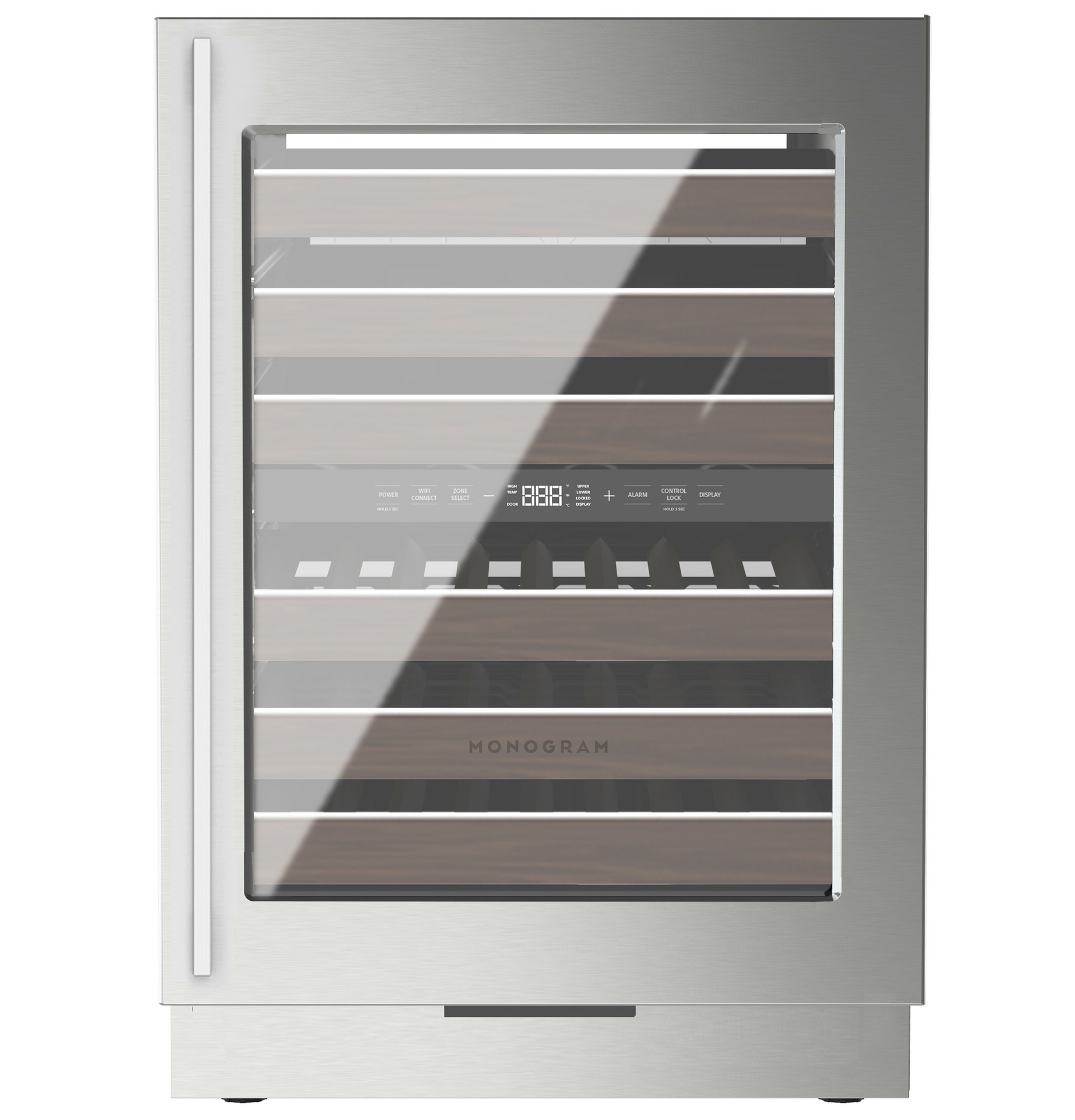 Monogram Undercounter Wine Reserve is tailor-made to fit any space with a fully integrated panel-ready exterior