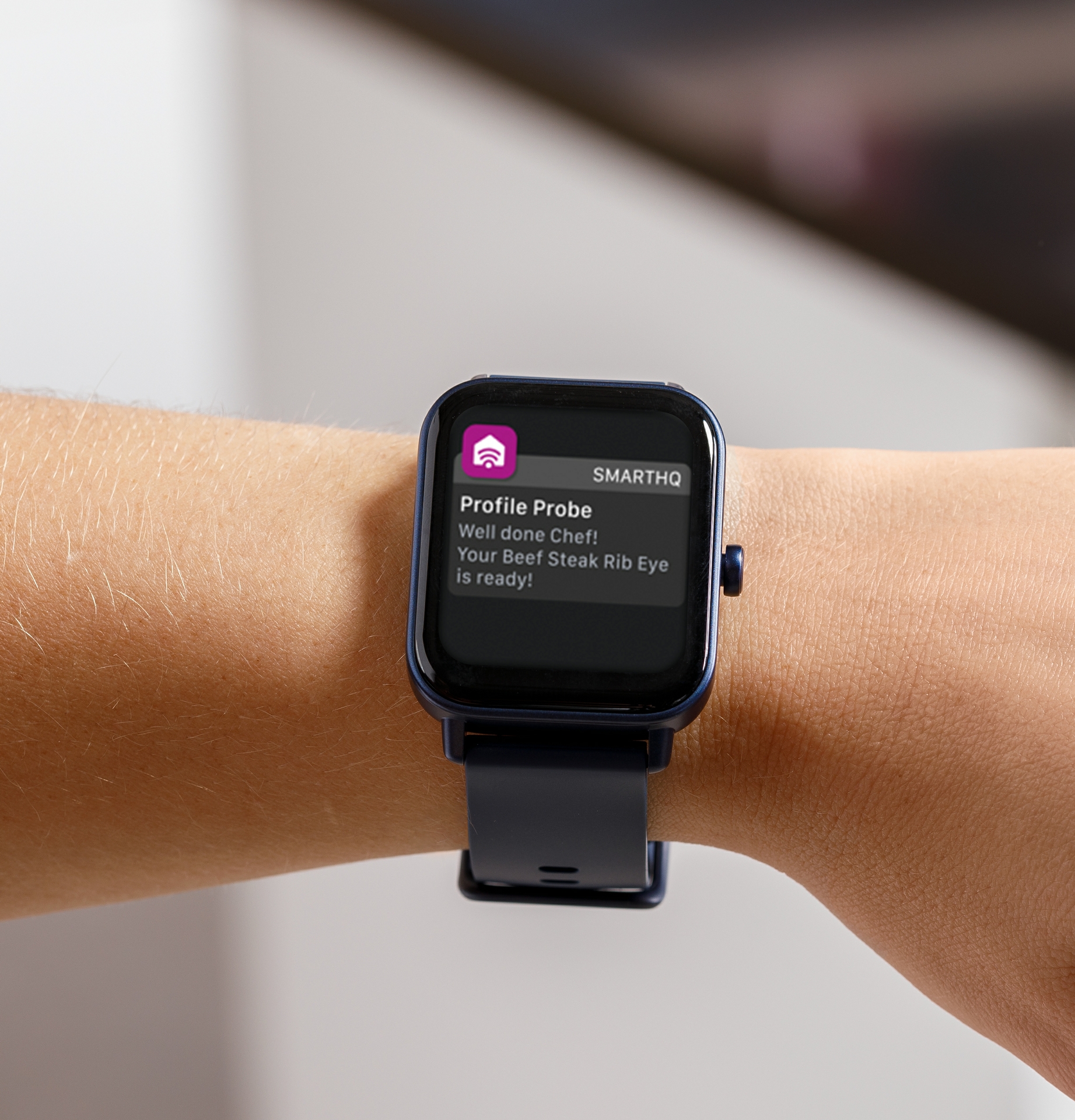 Stay informed throughout the cooking process with helpful time estimates and notifications as your food nears completion.