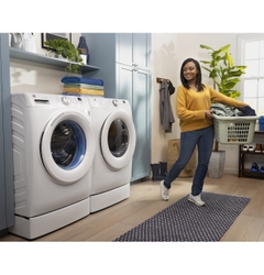 The GE Appliances UltraFresh System helps removes the dreaded front-load odor once and for all.
