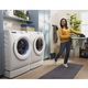 The GE Appliances UltraFresh System helps removes the dreaded front-load odor once and for all.