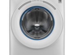The NEW GE® ENERGY STAR® 4.6 cu. ft. Capacity Smart Front Load Washer with UltraFresh Vent System.  
