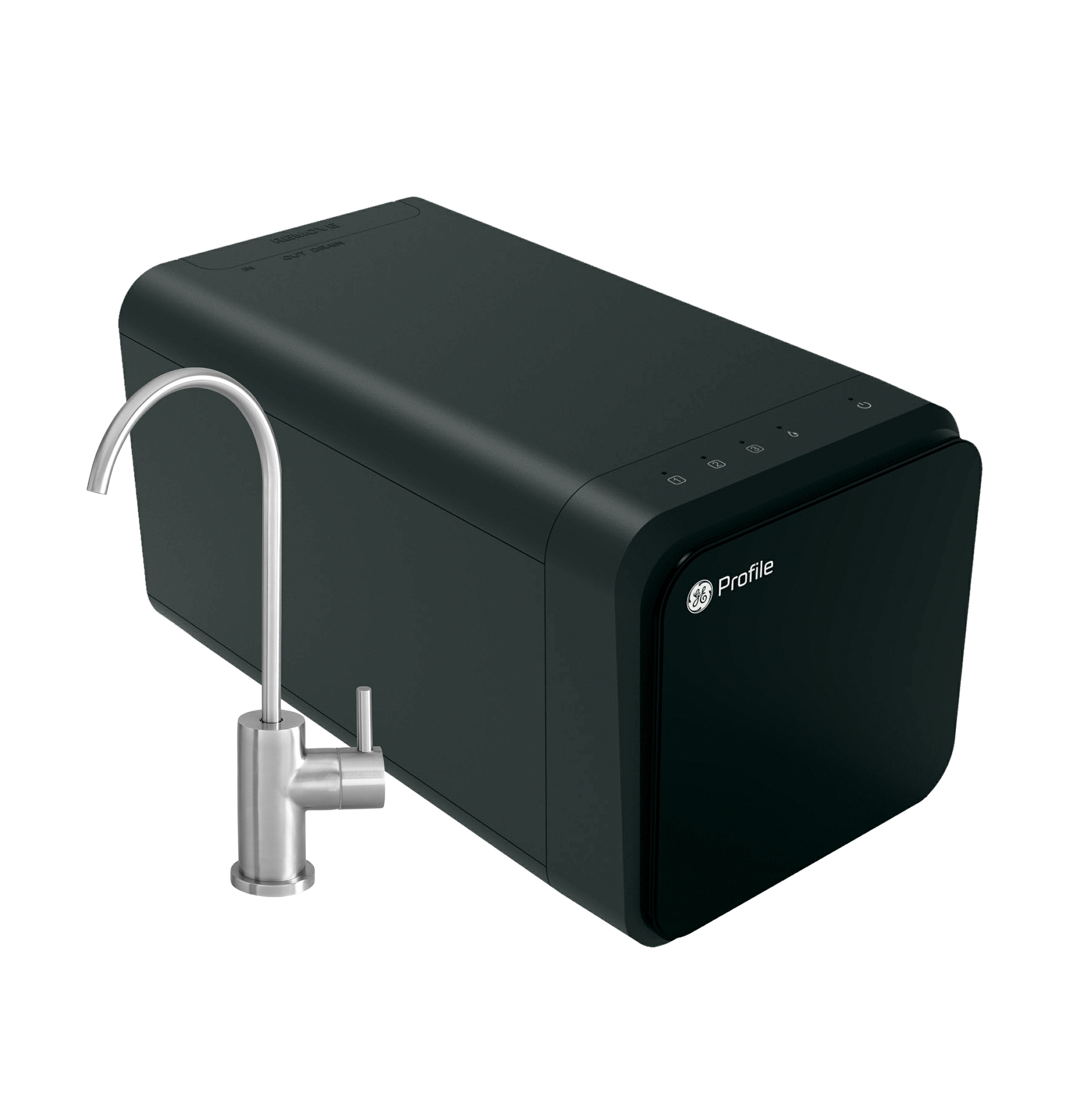GE Profile™ Reverse Osmosis System Under-Sink Tankless Water Filtration System offers protection for your family with triple filtration that can reduce up to 95 impurities.
