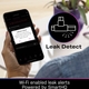 Powered by the SmartHQ™ app, homeowners can monitor water usage and safeguard from water leaks with remote water shutoff.  