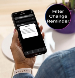 Thanks to an integrated advanced filtration system that reduces sand, sediment, chlorine taste and odor in water before it enters your home, the GE Profile Smart Water Valve helps alleviate water quality concerns.
