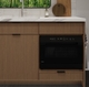 An under-the-sink installation offers a solution for those looking to conserve kitchen space or with limited installation options