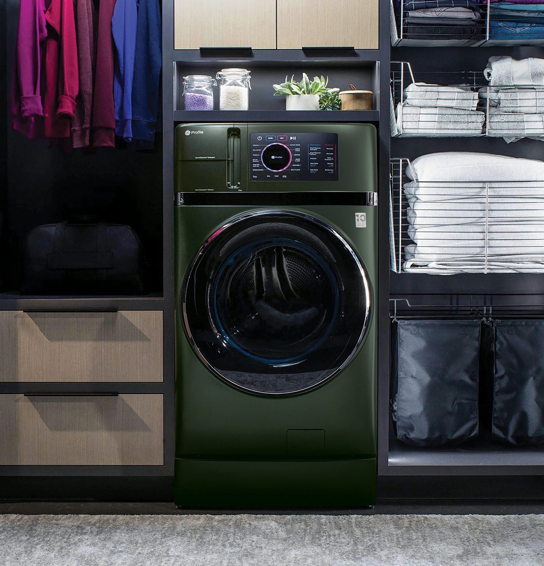 GE Profile UltraFast Combo Jade Green