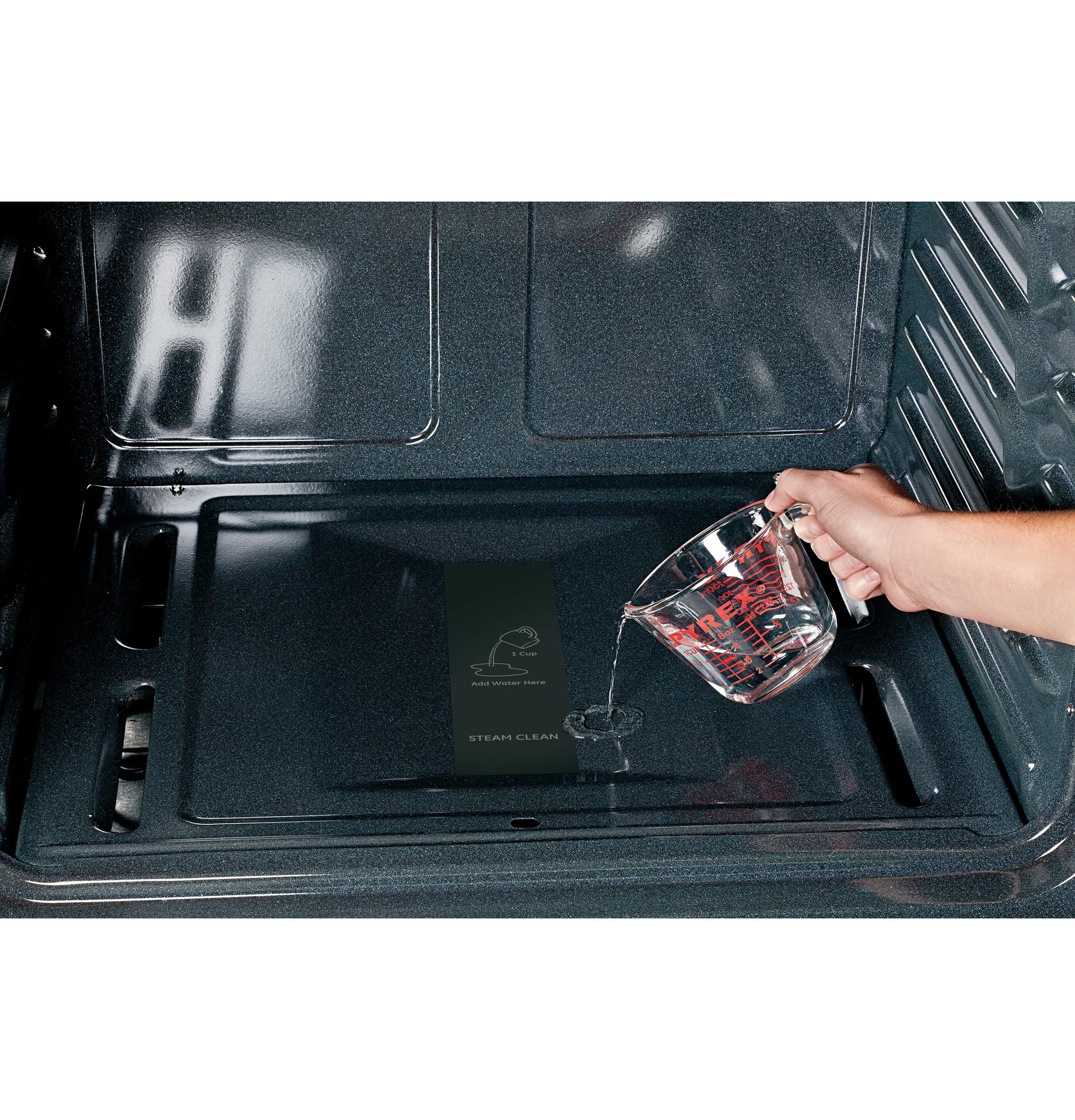 Steam clean is a shorter, lower-heat cycle that uses water to soften and loosen light soils.