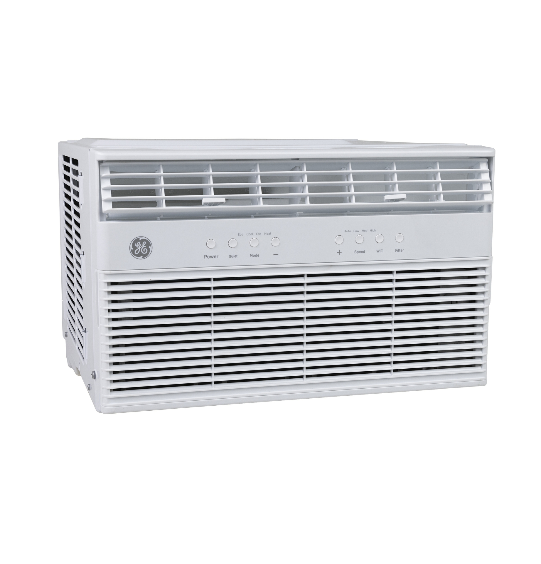 The new GE® Smart Heat/Cool Window AC achieves better cooling efficiency and heating performance at cooler temperatures, all while lowering operation costs. 