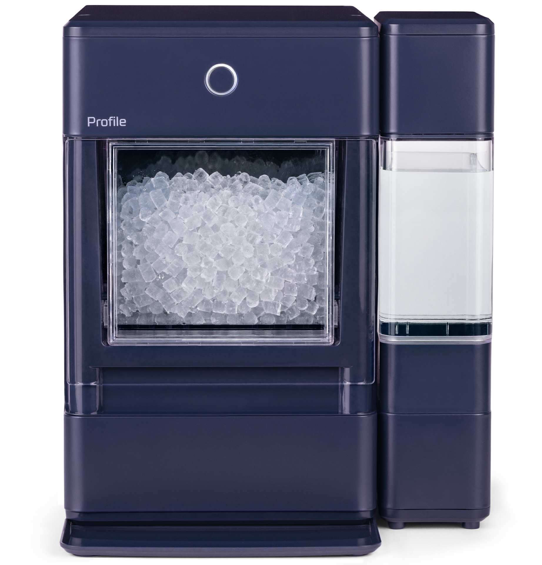 The fan-favorite GE Profile™ Opal Nugget Ice Maker is available in Sapphire Blue.
