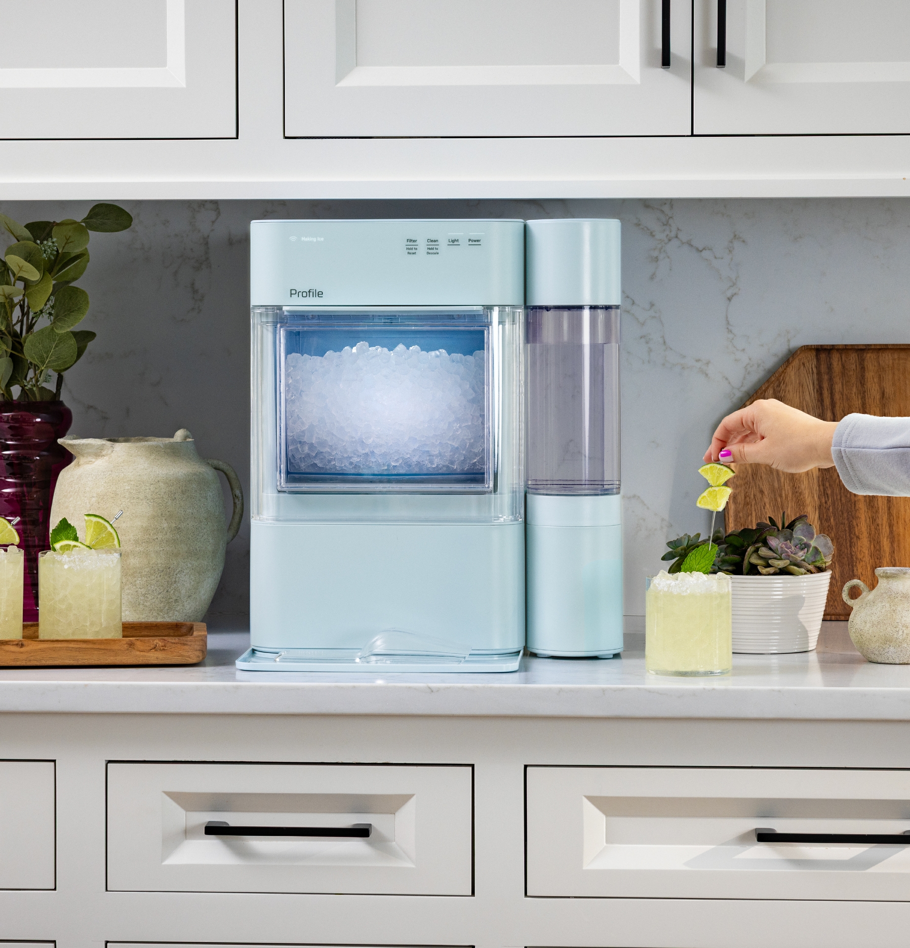 Moonstone Blue brings a refreshing splash of serenity and sophistication to any space.