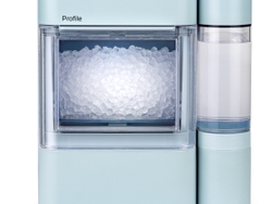 The GE Profile™ Opal™ 2.0 Nugget Ice Maker now comes in Moonstone Blue.