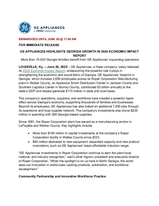 GE Appliances GA